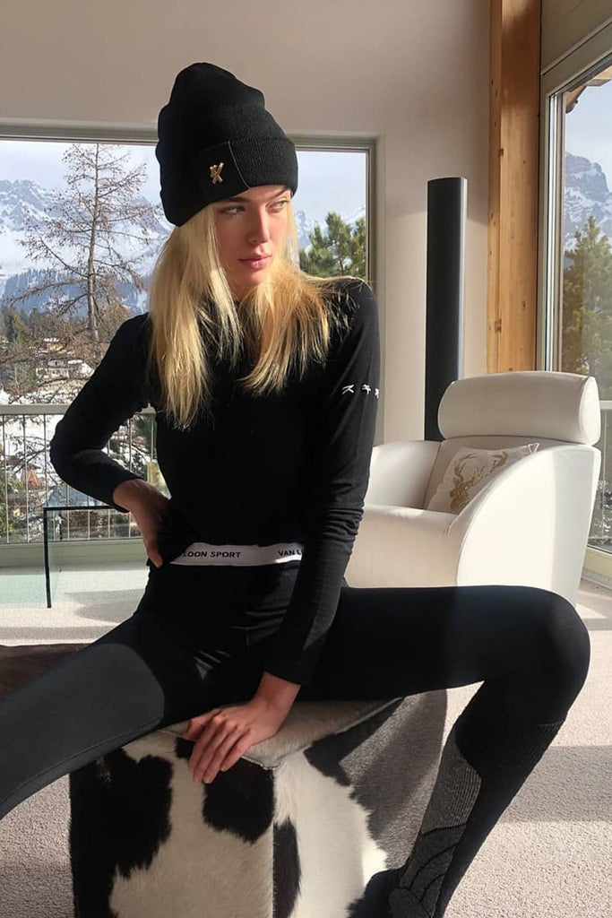 VLS Motif Pin Badge - Black