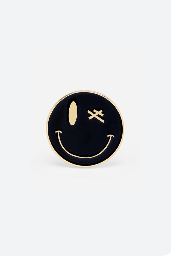 Wink Motif Pin Badge