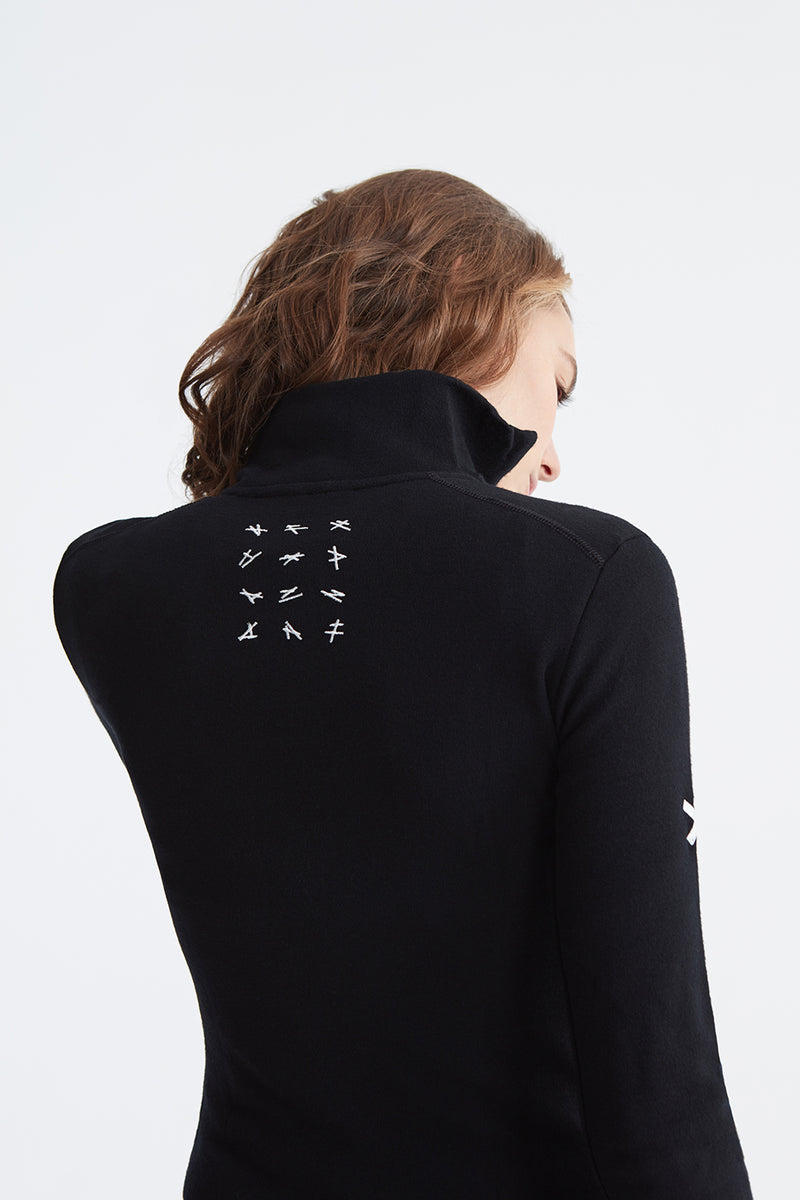 Women's Maxim Zip Top with Gojira Wool Women