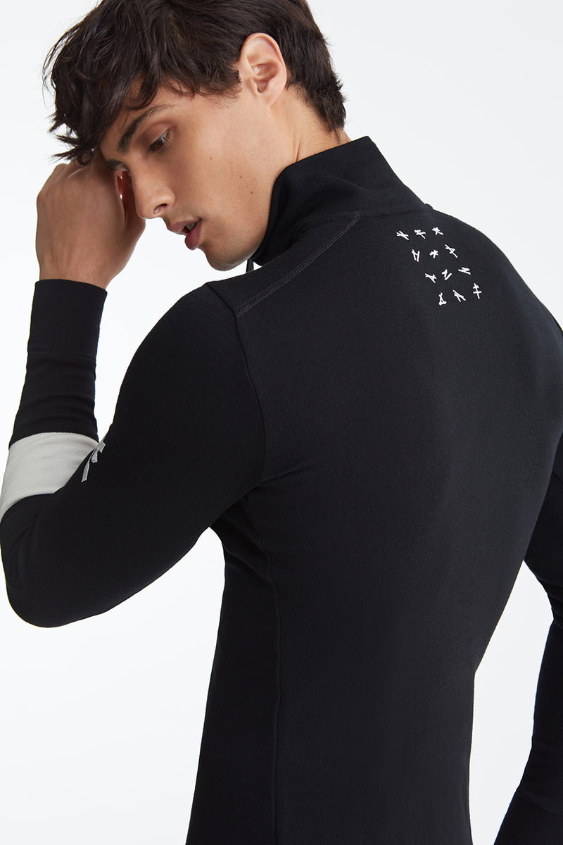 Men’s Tenet Zip Top with Gojira Wool Van Loon Sport Men back