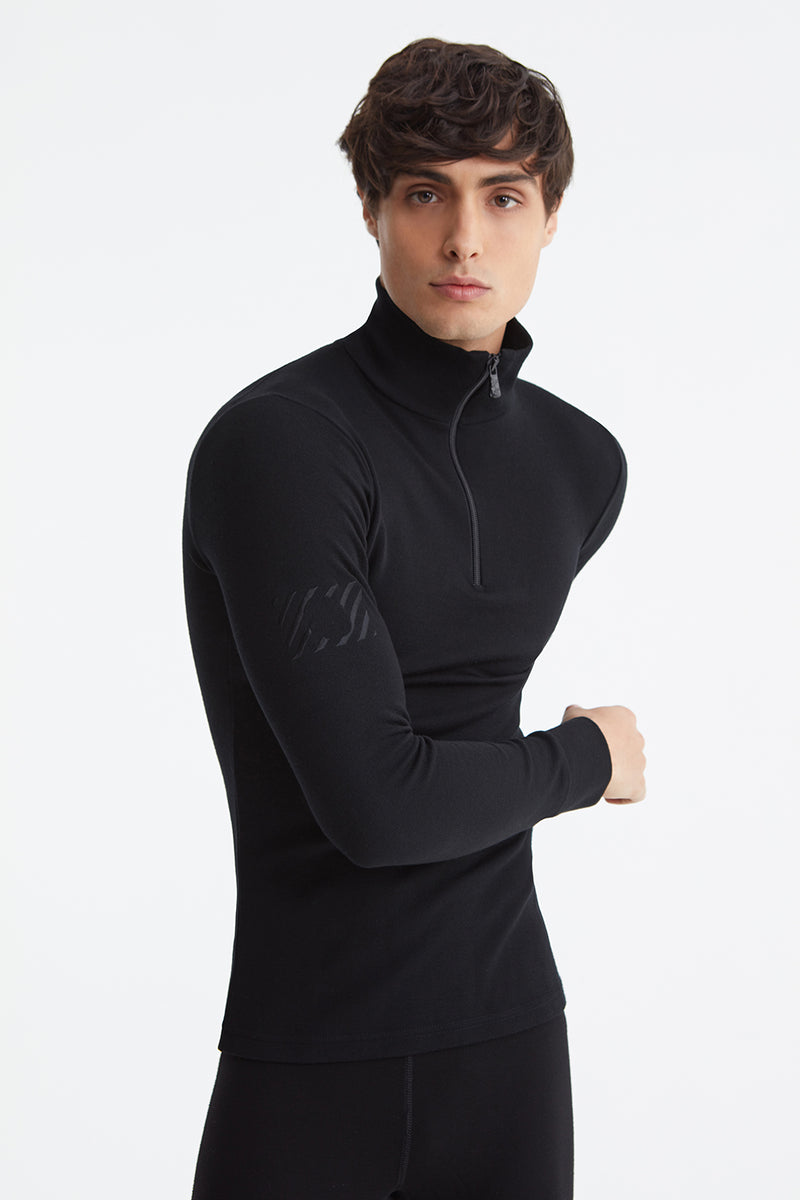 Men’s Tenet Zip Top with Gojira Wool Van Loon Sport Men front